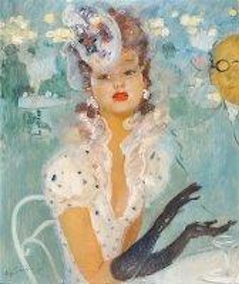 Portrait de Jenny by Jean Gabriel Domergue