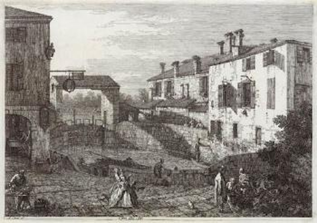 Le Porte del Dolo by Canaletto