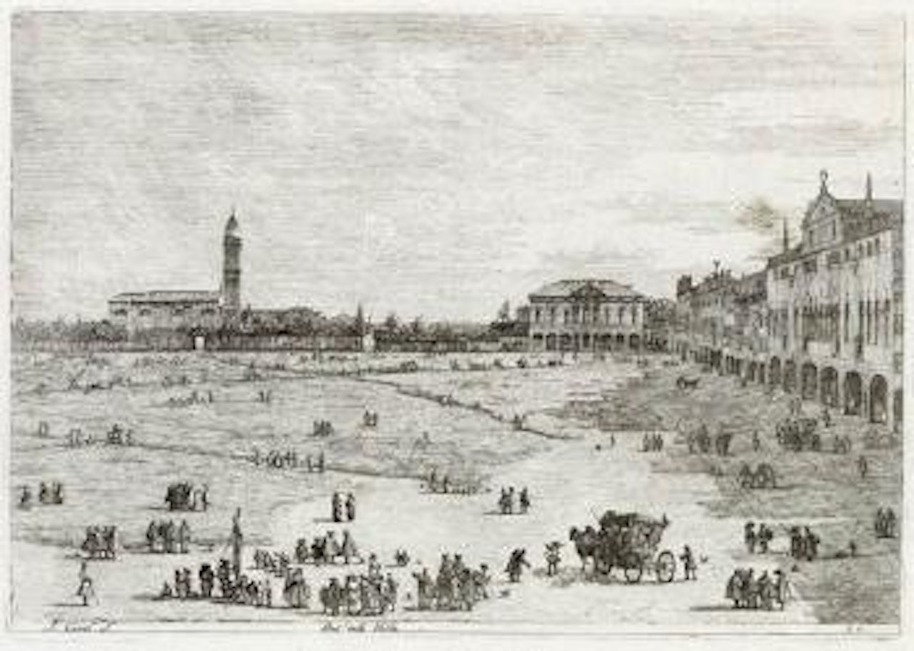 Prà della Valle by Canaletto