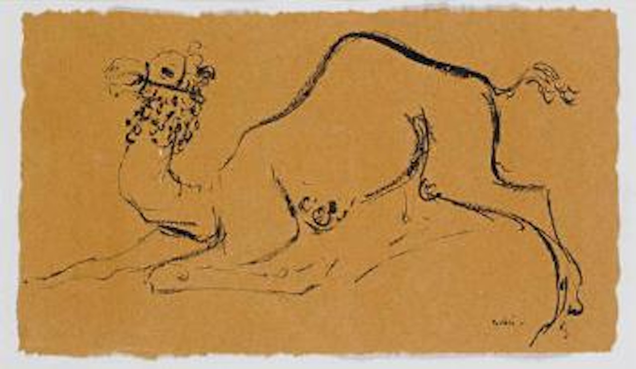 Camel by Reuven Rubin