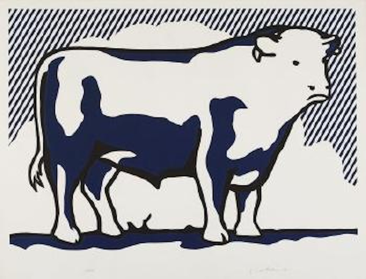 Bull II by Roy Lichtenstein