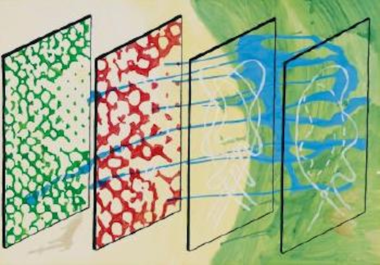 Ohne Titel (Mönchengladbach 1992) by Sigmar Polke