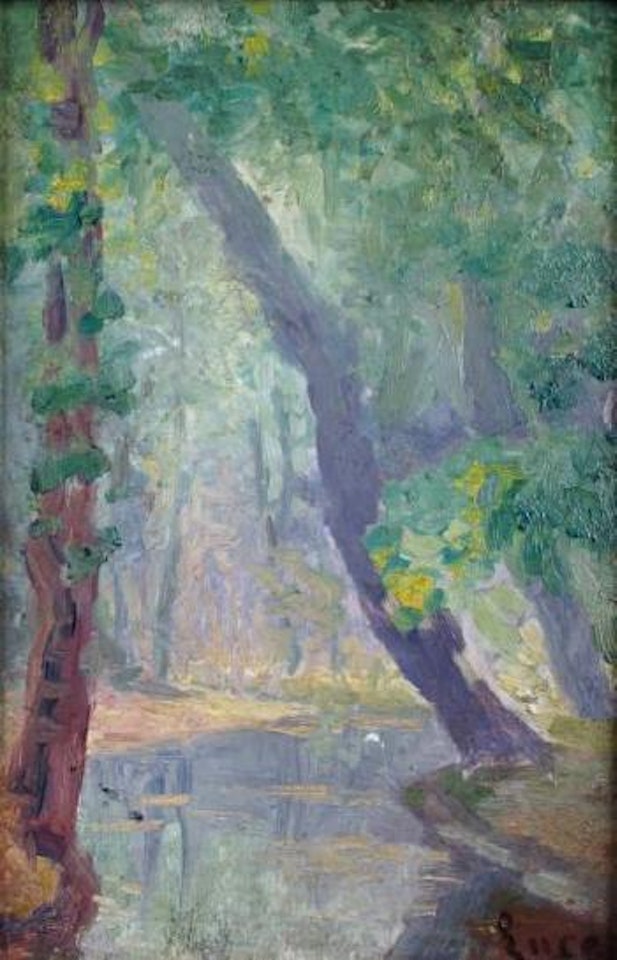 Le Ruisseau dans la forêt by Maximilien Luce