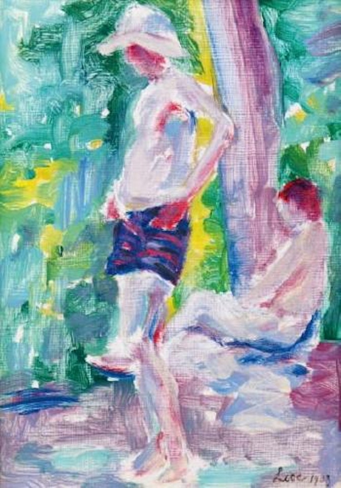 La baignade by Maximilien Luce