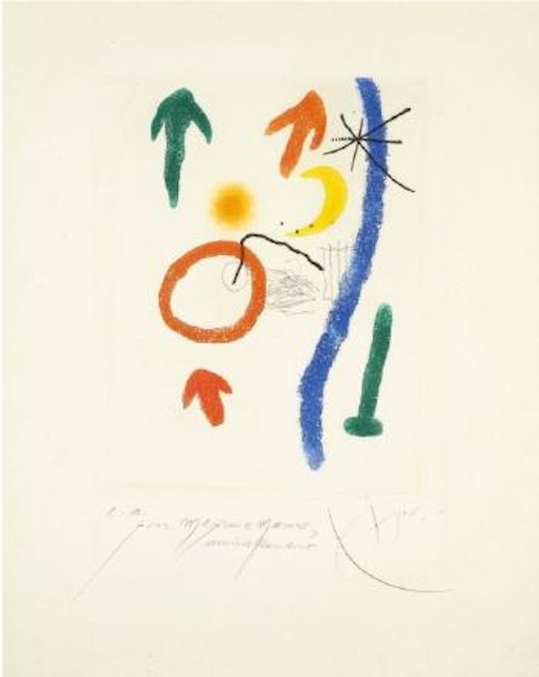 Chemin de ronde I by Joan Miró