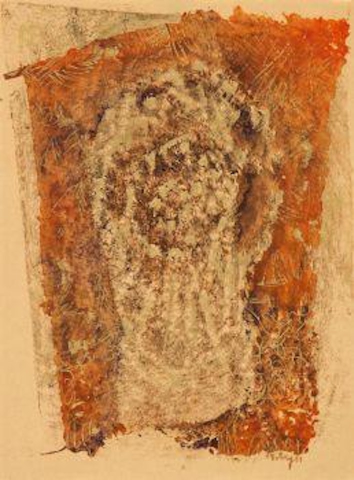 Ohne Titel (Kopf) by Mark Tobey