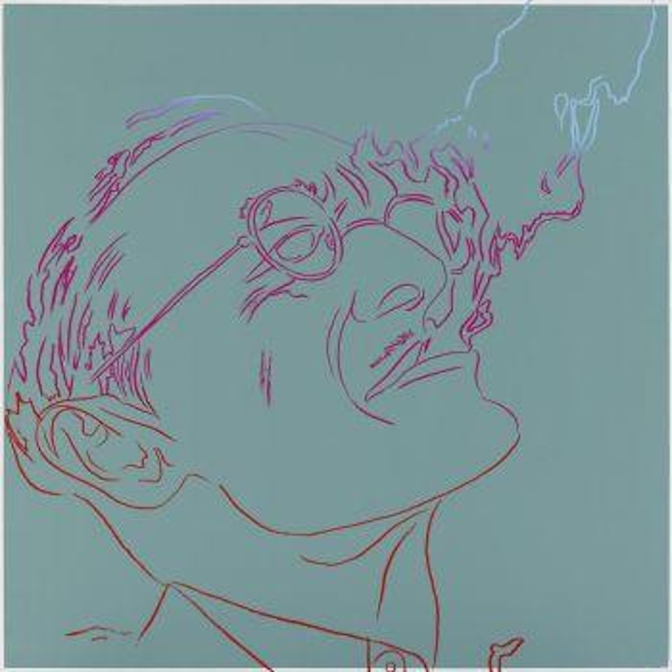 Hermann Hesse by Andy Warhol