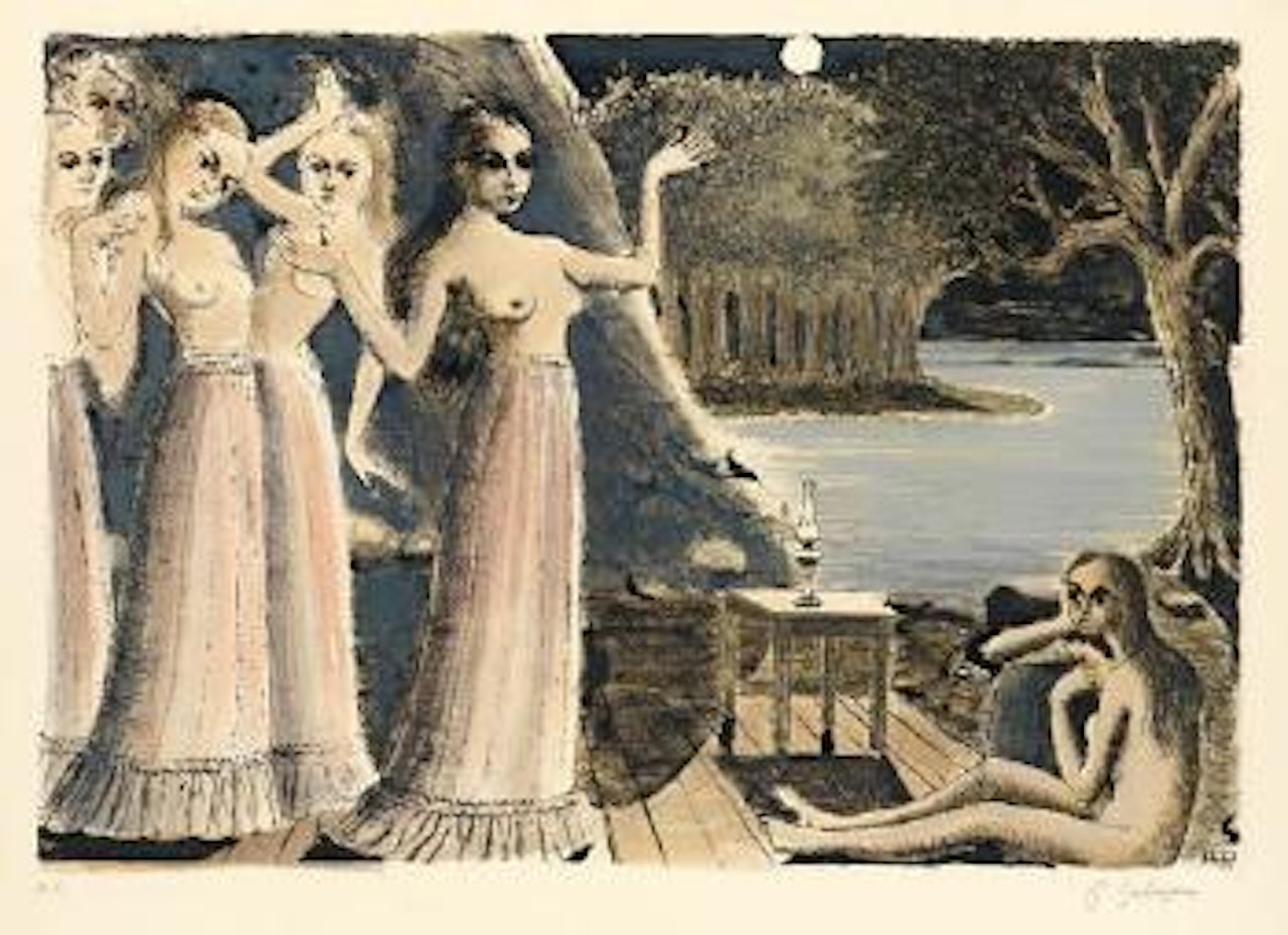 Le Bout du Monde by Paul Delvaux