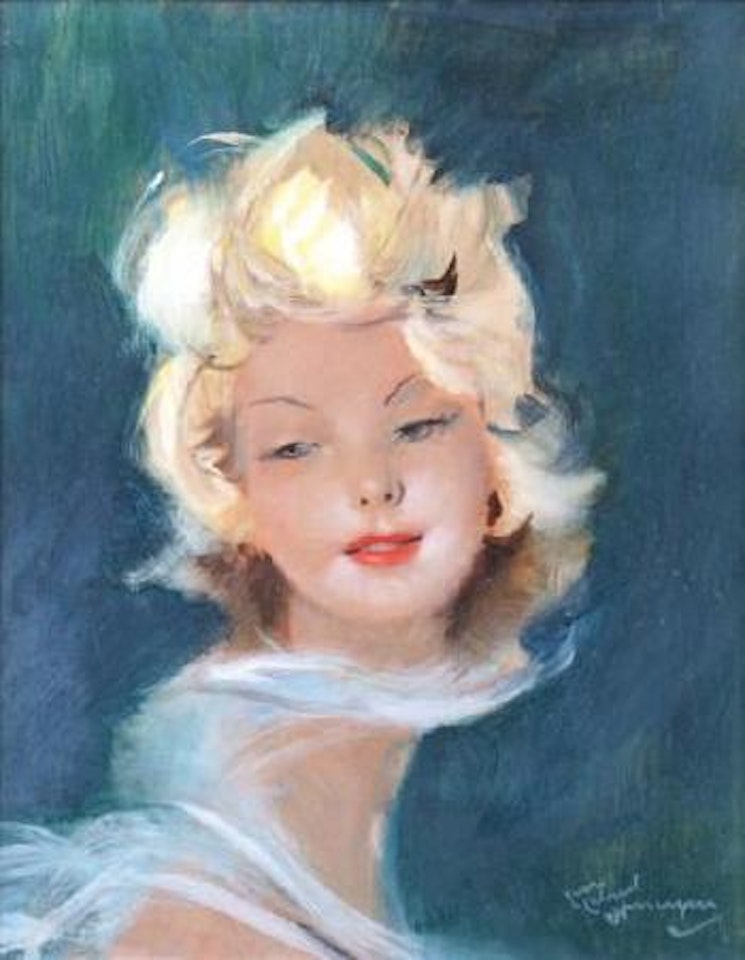 Portrait de Dinah by Jean Gabriel Domergue