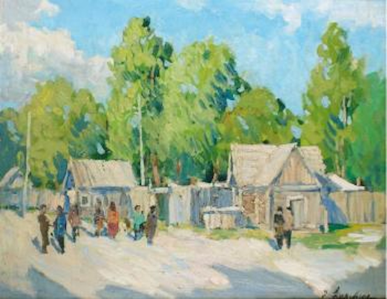 Conversations près des Isbahs by Georgij Aleksandrovic Lapschin