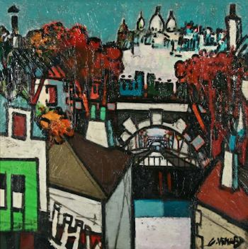 Le Sacré-Coeur, Paris by Claude Venard