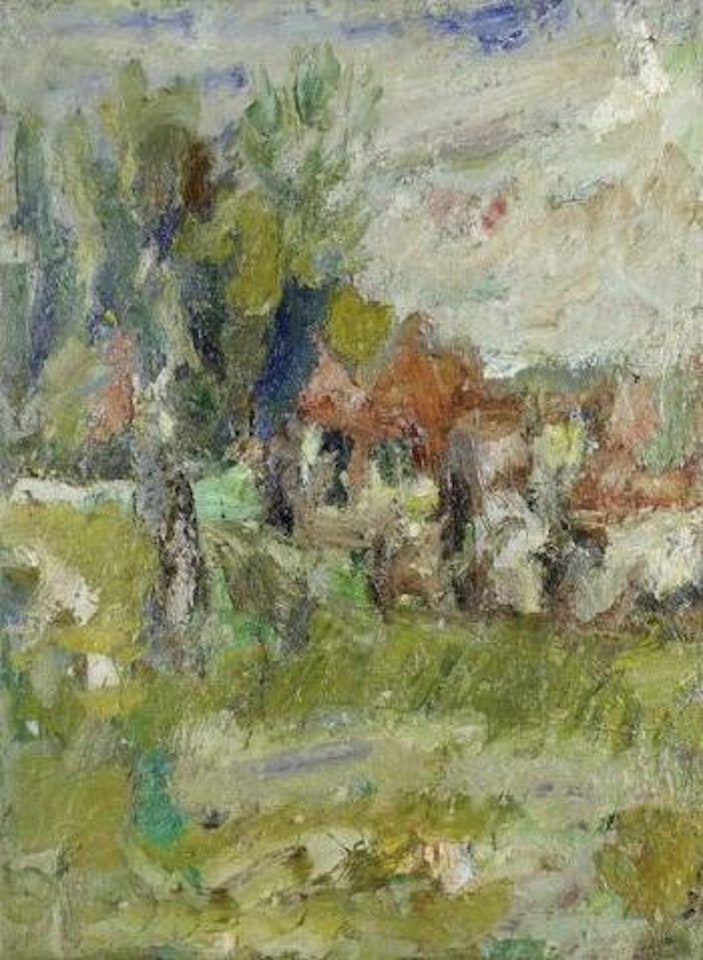 Paysage de Wasquehal by Eugène Leroy