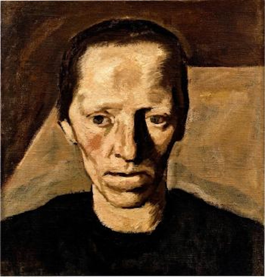 Bäuerin III (Contadina) by Albin Egger-Lienz