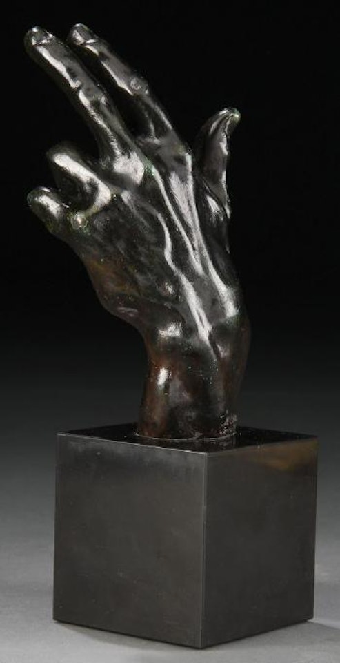 Left hand by Auguste Rodin