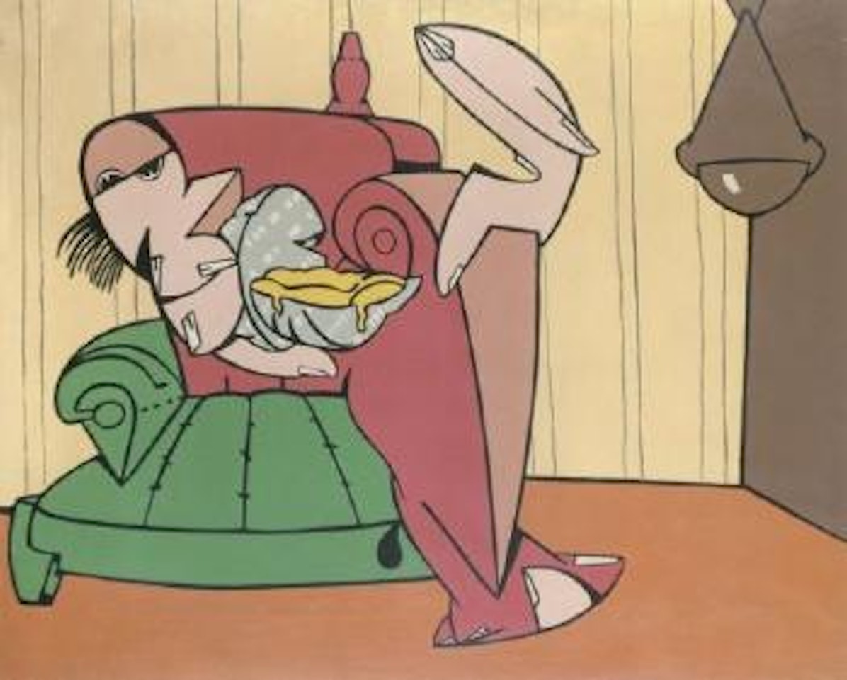 Il sofa by Valerio Adami