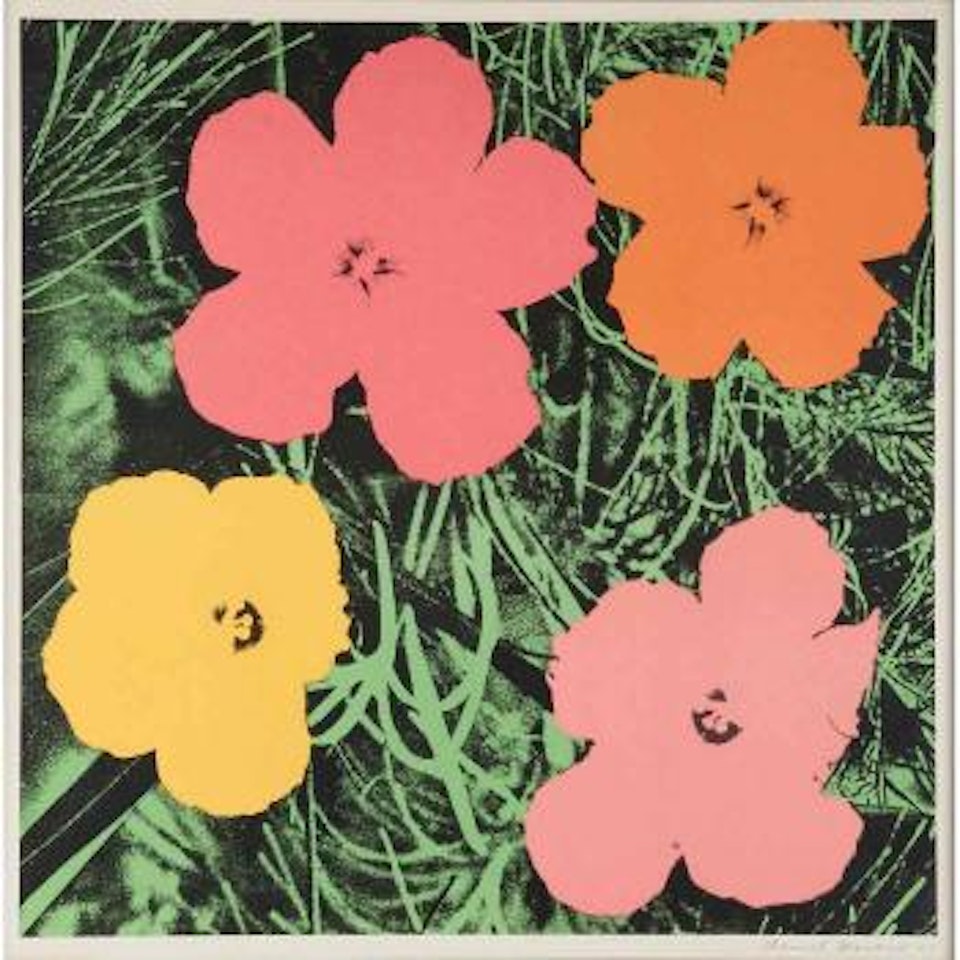 Flowers by Andy Warhol