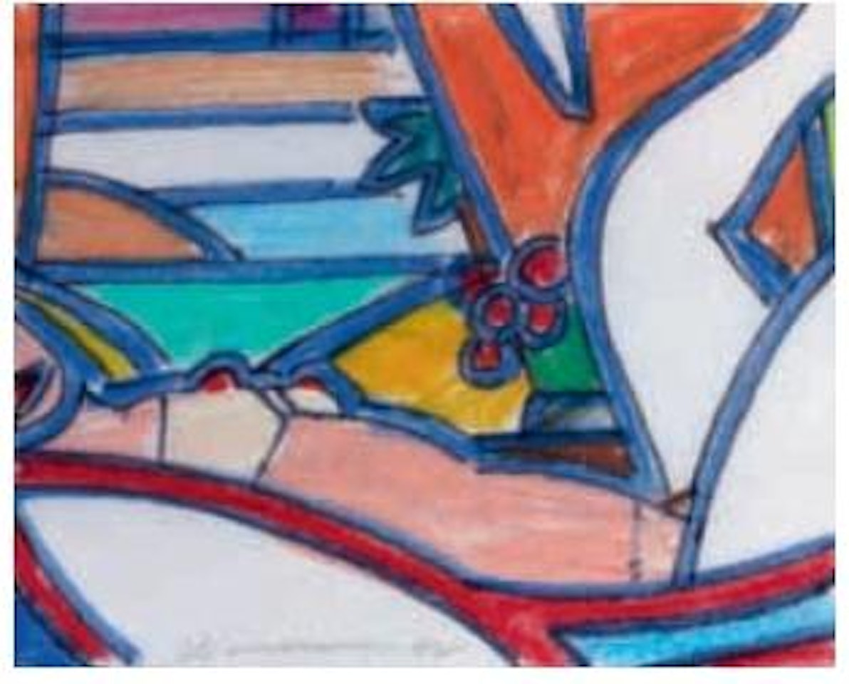 Study for sunset nude by Tom Wesselmann