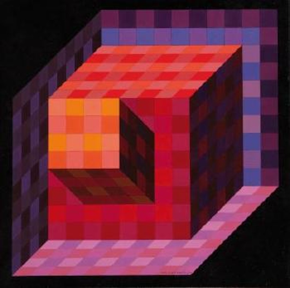 Composition by Victor Vasarely