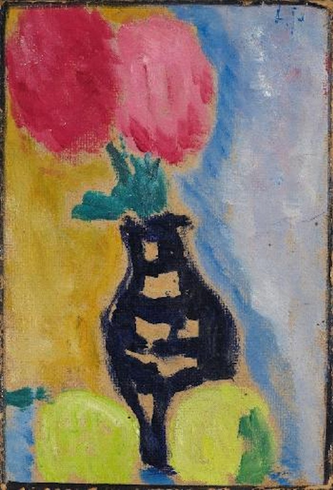 Grosses Stilleben: Zwei Rosen, 1932/N. 1 by Alexej von Jawlensky