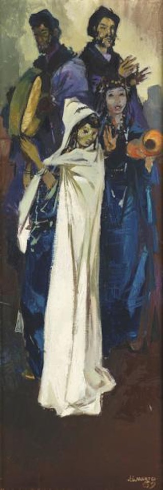 Danseuses de Guedra by Jean Gaston Mantel