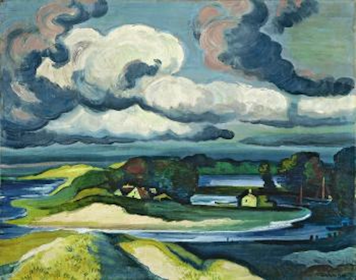 Nordische landschaft by Max Pechstein