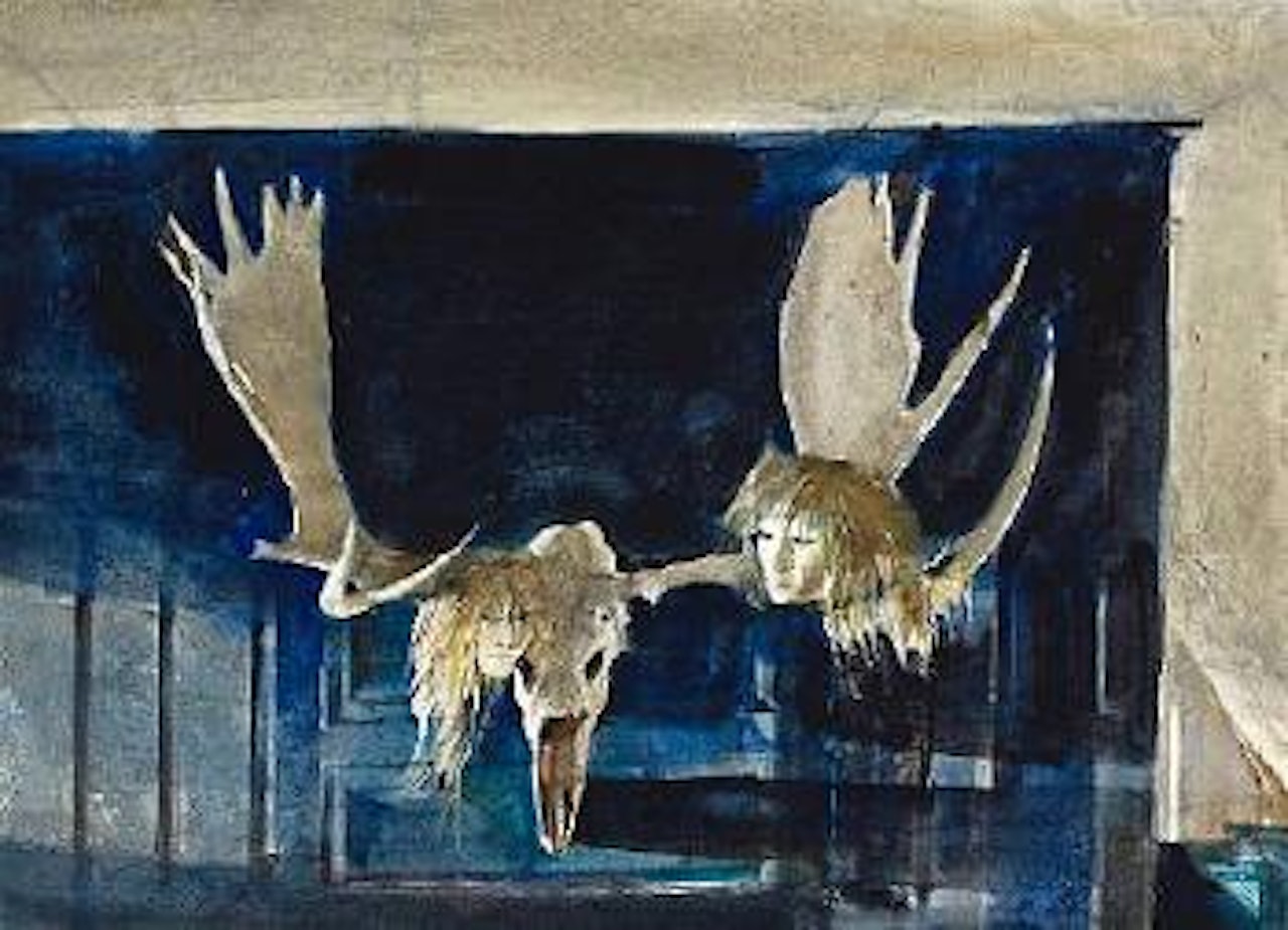 Blue room by Andrew Wyeth