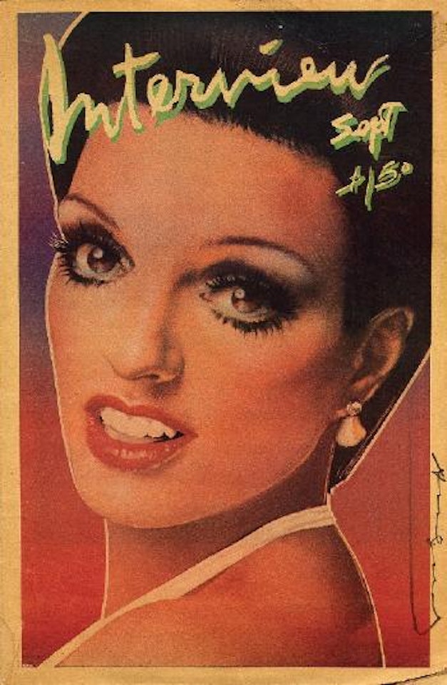 Interview, Liza Minelli by Andy Warhol