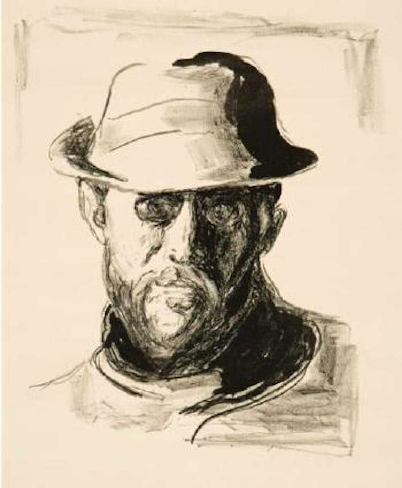 Hans Jæger III by Edvard Munch