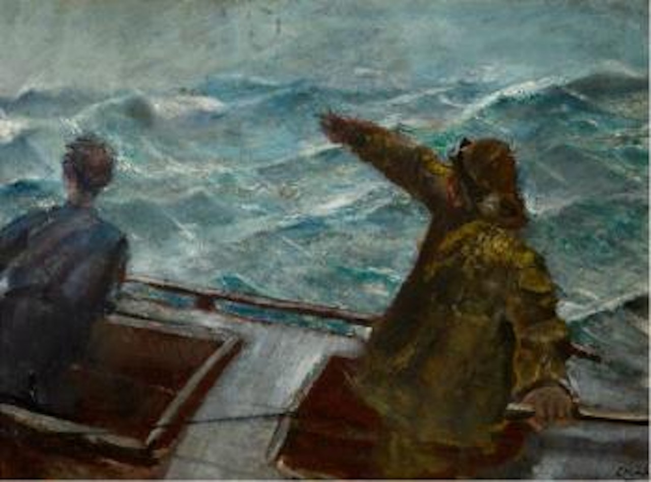 På lo baug by Christian Krohg