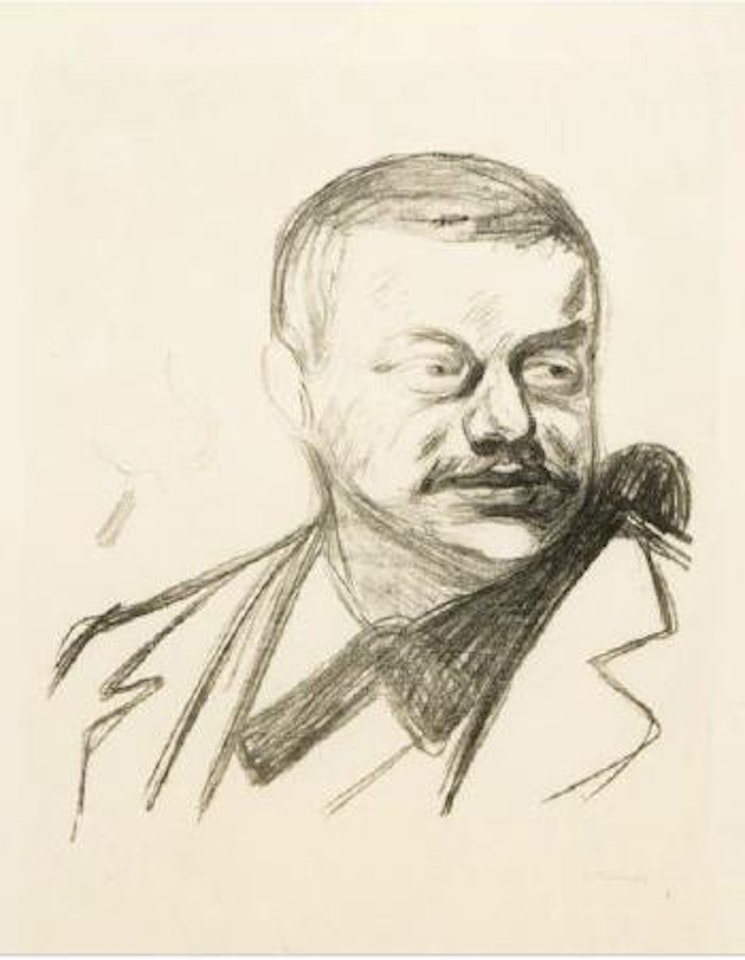 Gunnar Heiberg by Edvard Munch