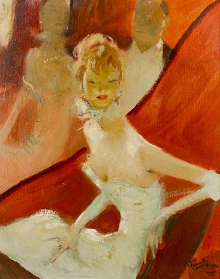 L'Opéra by Jean Gabriel Domergue