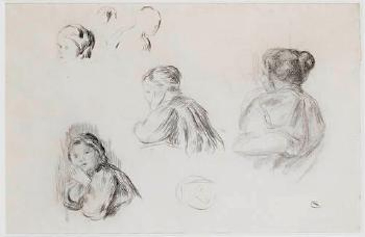 Etudes de jeunes filles by Pierre-Auguste Renoir