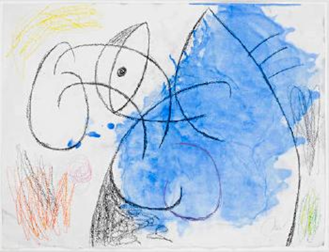 Tête by Joan Miró