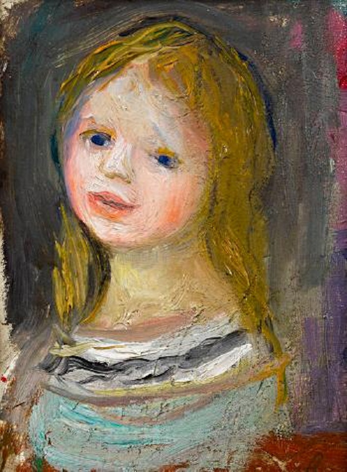 Portrait de jeune fille by Pierre-Auguste Renoir
