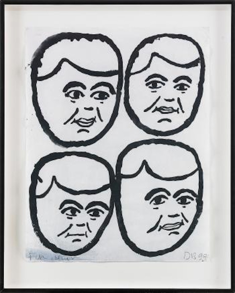 Utan titel by Donald Baechler