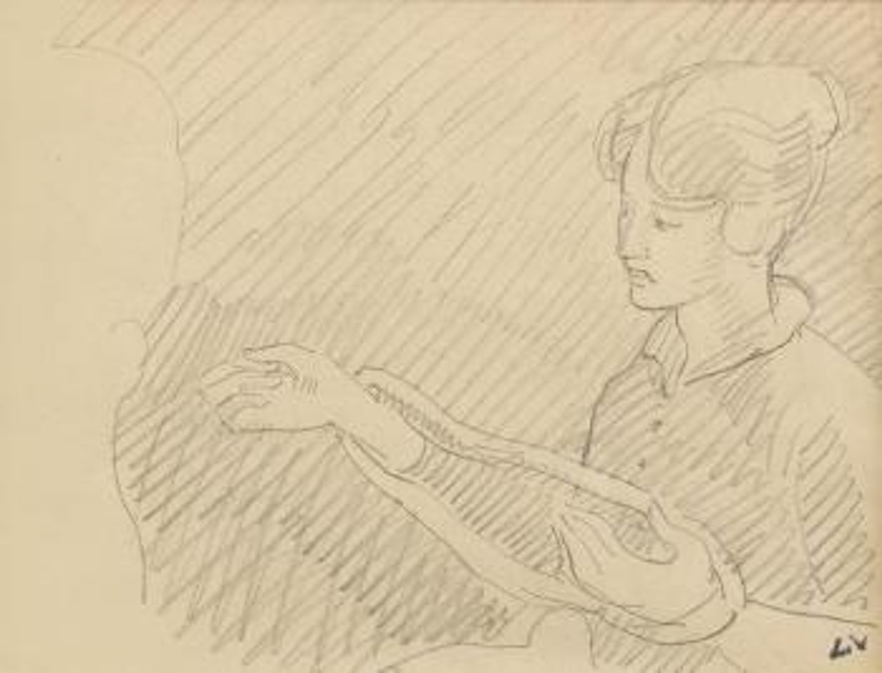 L'écheveau by Louis Valtat