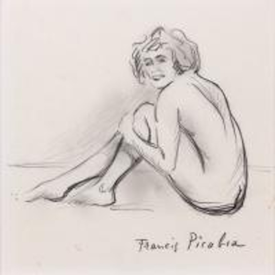 Femme nue assise by Francis Picabia
