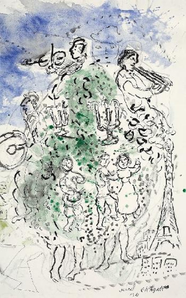 Buisson Festif by Marc Chagall