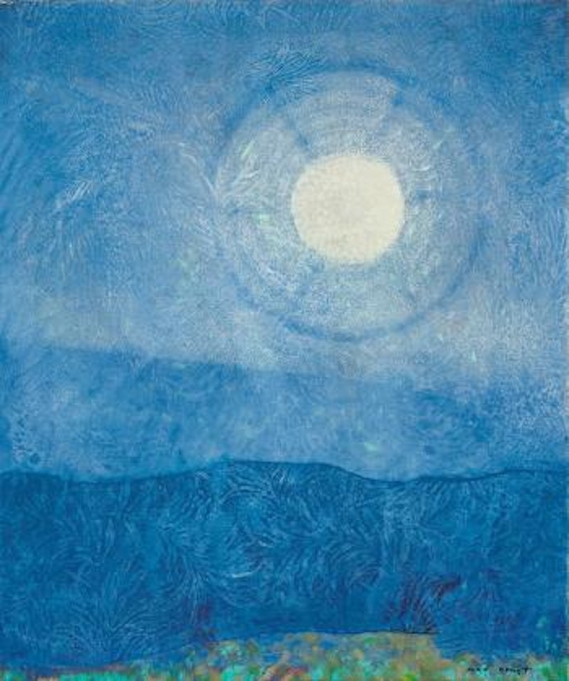 Ein mond ist guter dinge by Max Ernst