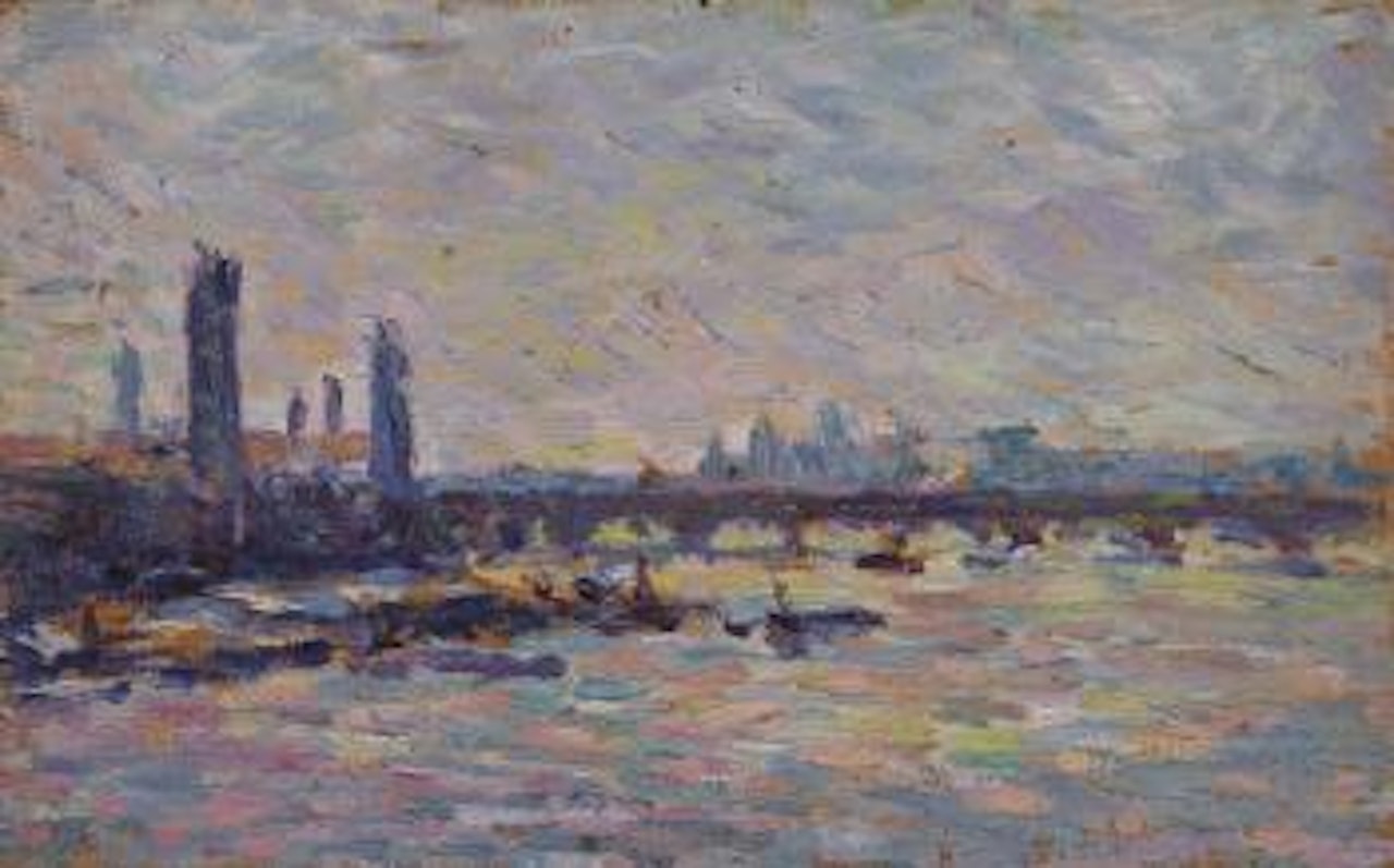Le Parlement à Londres by Maximilien Luce