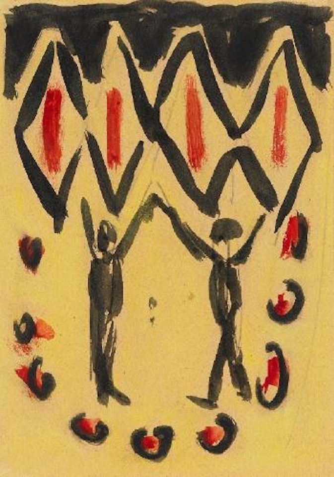 Tanzpaar by Ernst Ludwig Kirchner