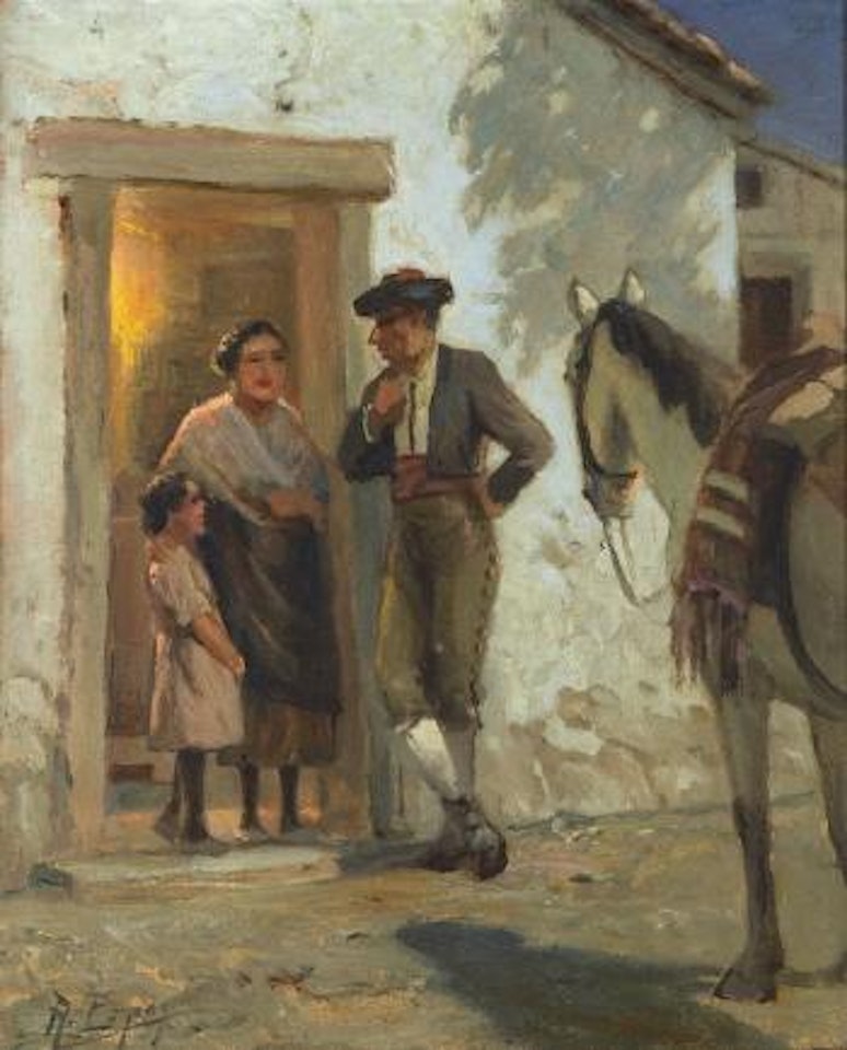 An evening visitor by Angel Espoy