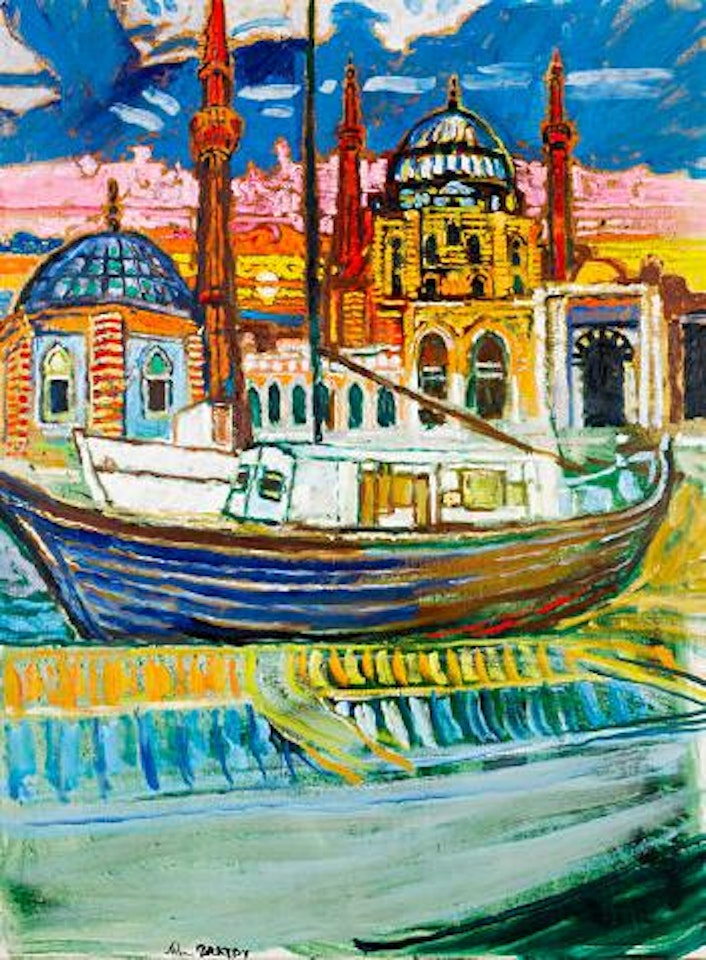 Along the Bosphorus by John Bratby