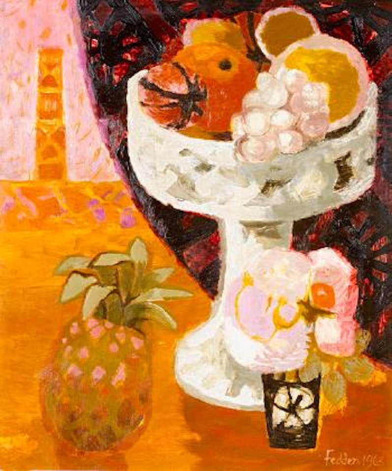 Still life with pineapple by Mary Fedden