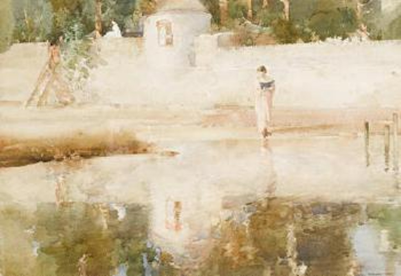 The little turret by William Russell Flint
