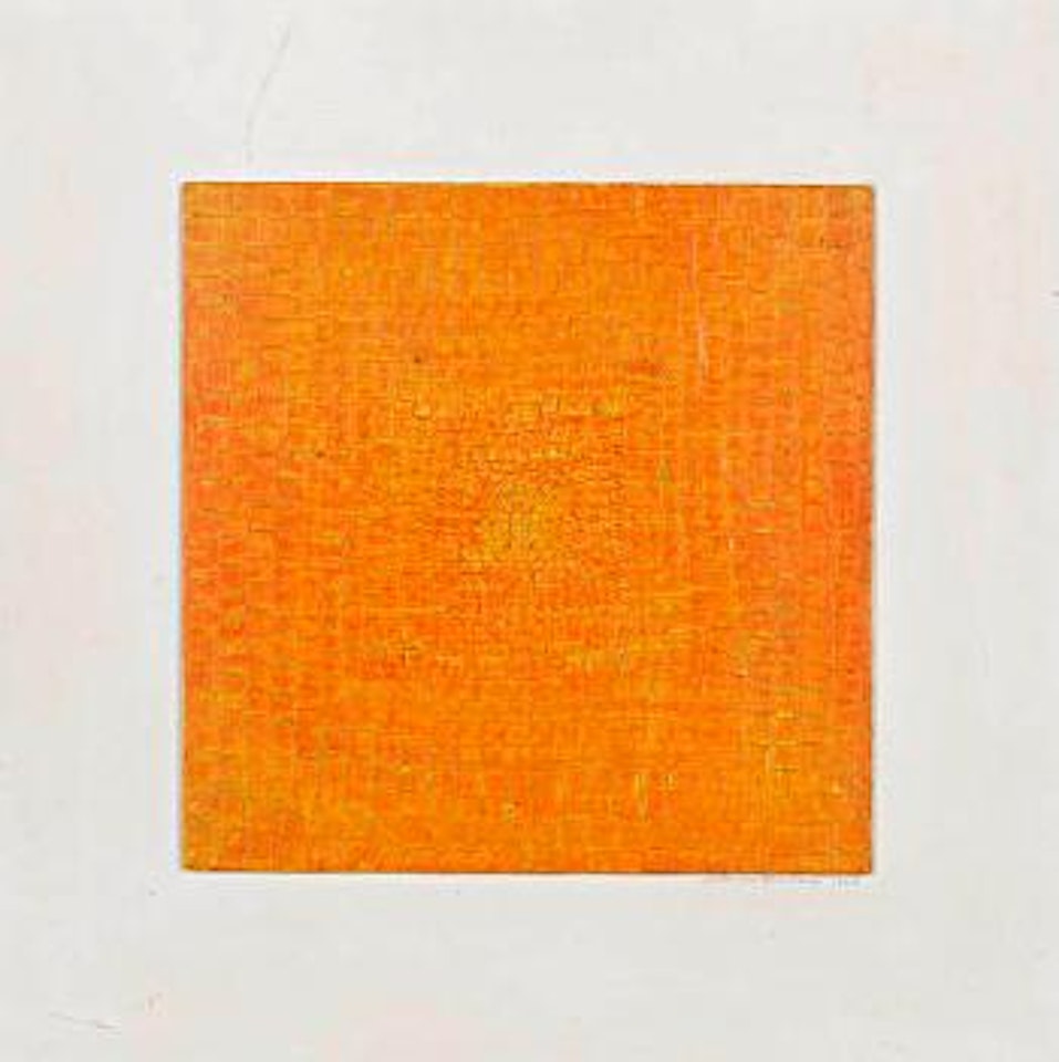 Orange square, Central theme by Wilhelmina Barns-Graham