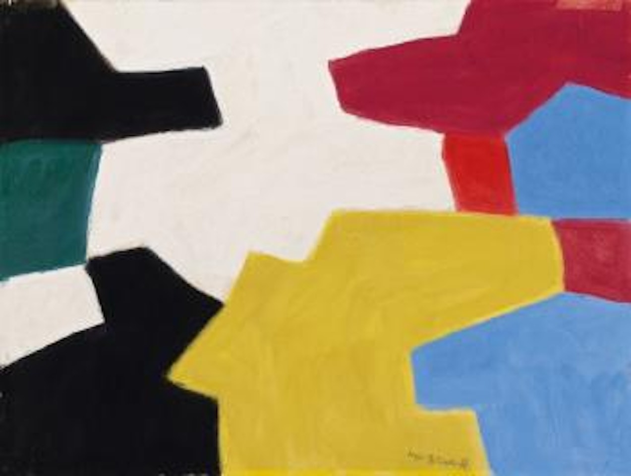Composition Abstraite by Serge Poliakoff