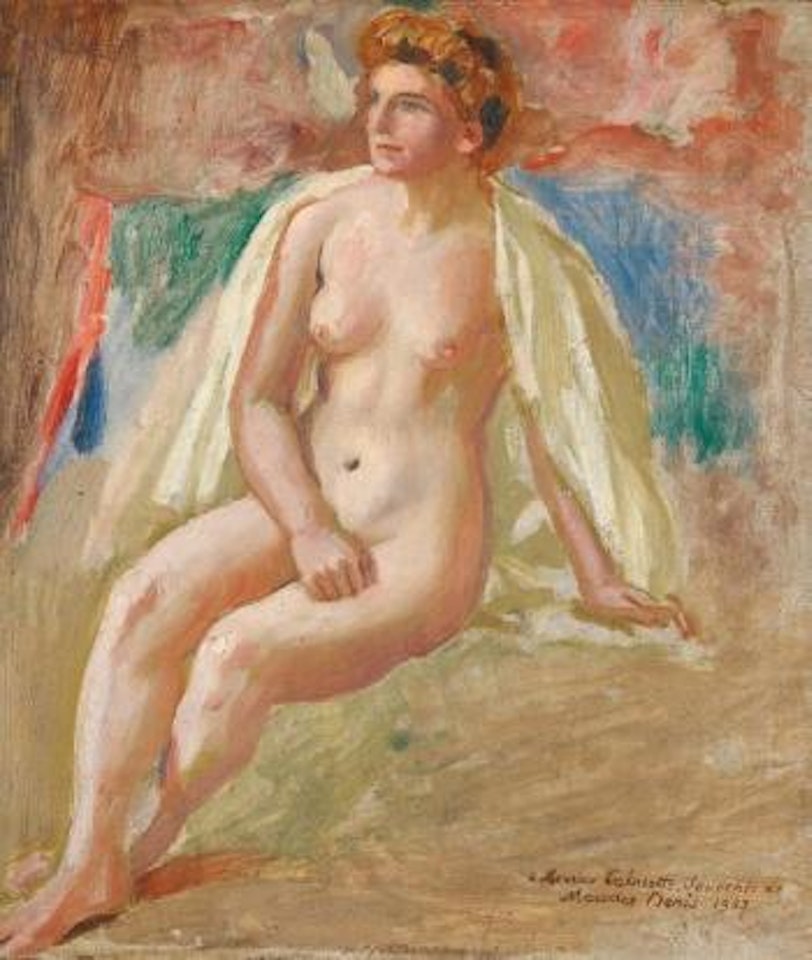 Baigneuse, étude by Maurice Denis