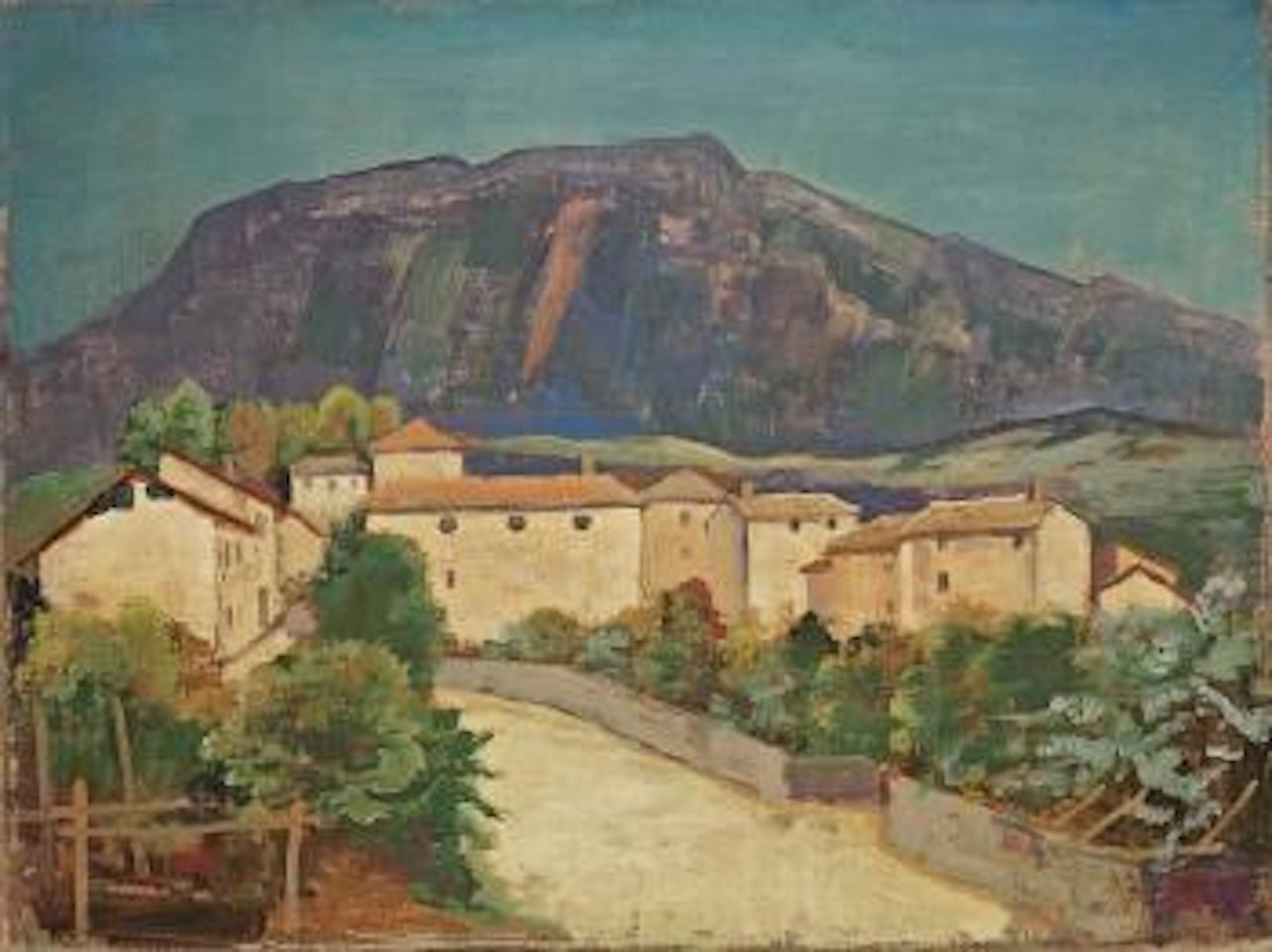 Tessiner landschaft by Karl Hofer