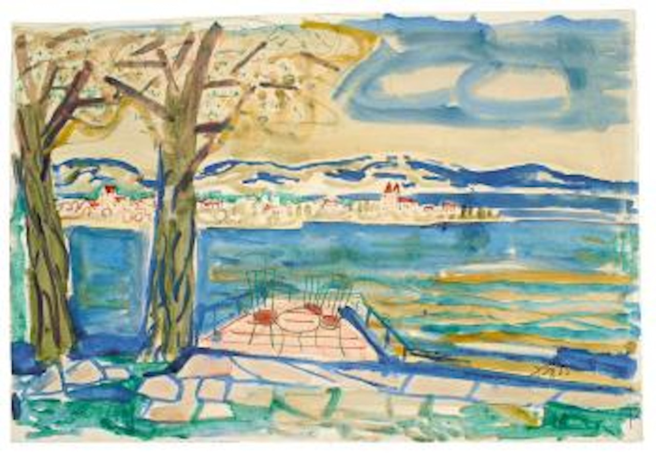 Allensbach-seeweg by Otto Dix